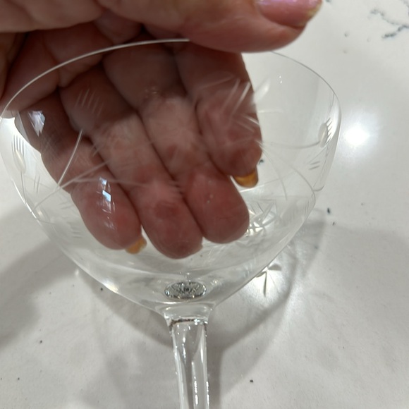 Vintage champagne glasses, set of 10 - Picture 4 of 4